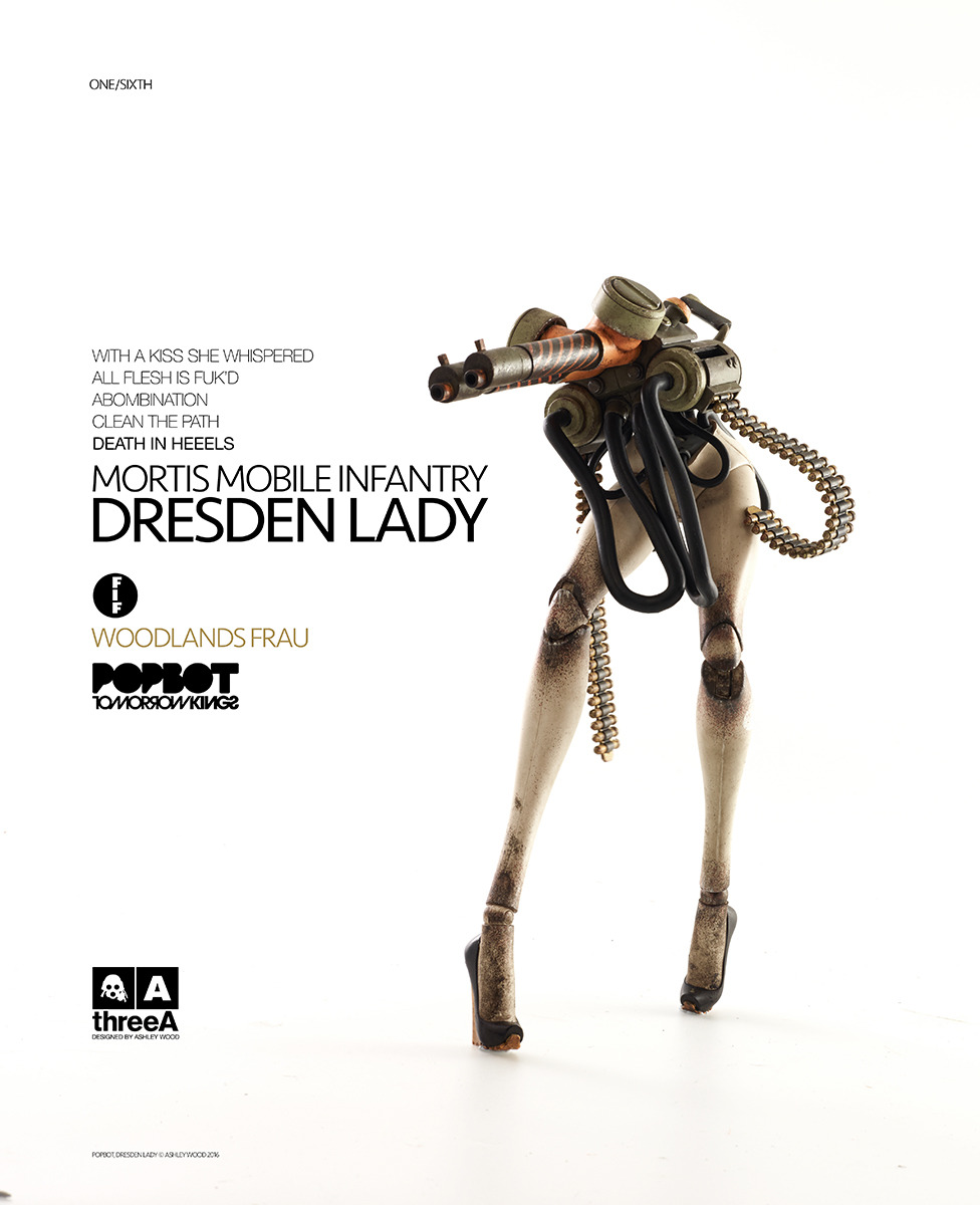 worldof3a:  Tomorrow Kings | Mortis Mobile Infantry Dresden Lady Wave 1 available