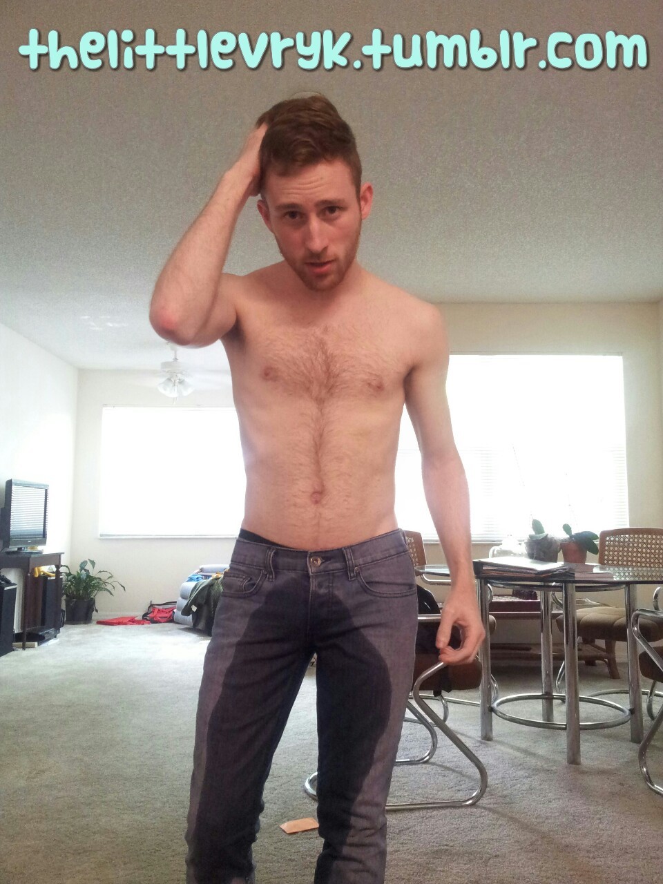 thelittlevryk:  I had a little bit of fun not wearing diapers for a little while