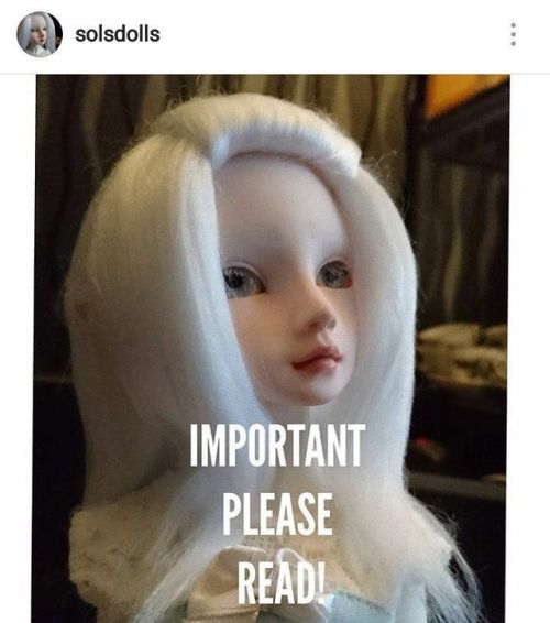 karla-chans-bjds: ❗️LOST DOLL PLEASE READ!❗️ ⏺️She is a white skinned Resinsoul Mei. With blue eyes,