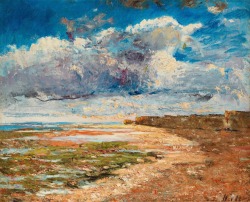 fleurdulys:  Landscape with Clouds - Carl Fredrik Hill