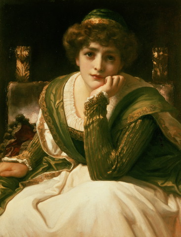 Desdemona, Frederic LeightonMedium: oil,canvas