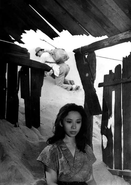 intrepidflower:  “Woman in the Dunes” dir Hiroshi Teshigahara (1964) screenplay by Kobo Abe
