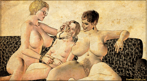 femdomstudio:  2 Women Vs 1 Girl 