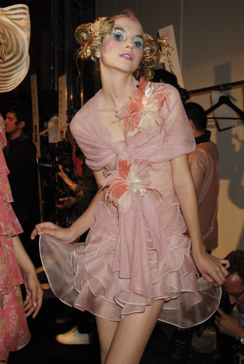 Les Incroyables — John Galliano, Woman's evening dress (Worn by