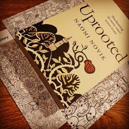 Another for the tbr pile! ❤️ Anyone read this? ✳️ #uprooted #naominovik #read #bookaddict #bookphoto