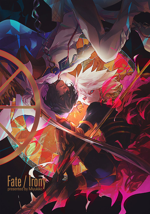 miyukiko:[FGO] Cover of my Fate illustration fanbook! It’ll be up for online sales and events in the