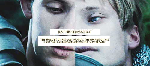 katiemcgrath:Just his servant but;   the first name he calls for after being fatally wounded in batt