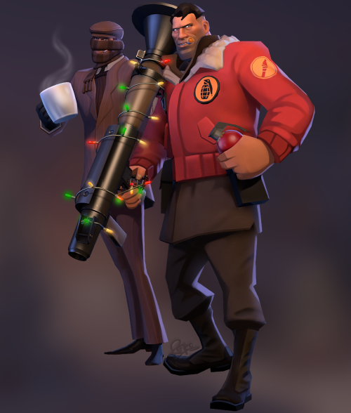 mellowretro: Some of my favorite SFM and final paintover pieces I’ve worked on over the last year or