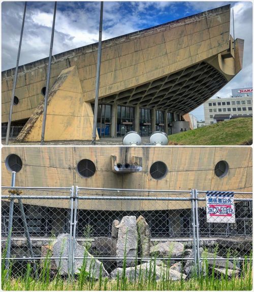 ⛳️1596. 丹下健三『香川県立体育館』 Kagawa Prefectural Gymnasium, Takamatsu, Kagawa 『京都国際会館』の紹介で書き始めた、モダニズム建築の話の続き