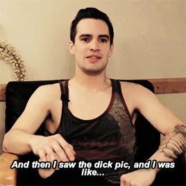 alekzmx:  Brendon Urie about THIS 