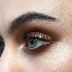 miss-mandy-m:  Makeup Mondays: Glossy brown