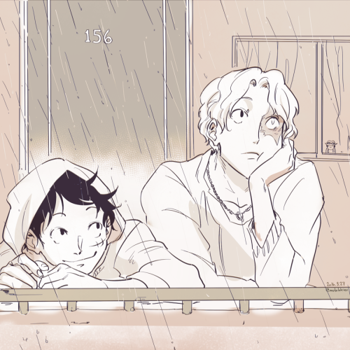 87/3662016.3.27“Aah, errand boy forgot his umbrella.” “Should I go pick him u