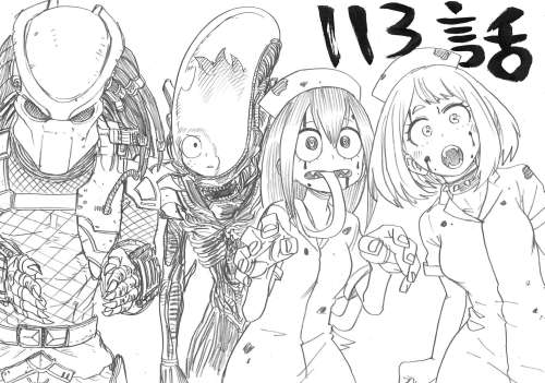 Past Halloween Sketches By Horikoshi