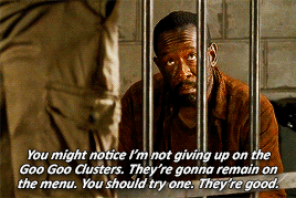 walkerswhowalk:  The three things Morgan put down in the church in 5.08 and where