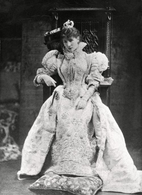 Sarah Bernhardt as Queen Maria in Ruy Blas by Victor Hugo