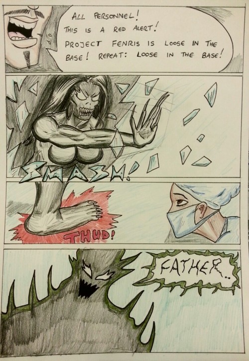 Porn photo Kate Five vs Symbiote comic Page 100  He’s