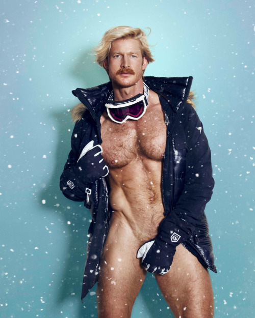 proudlymale:Matt Dubbe by Gabriel Goldberg for Elevation   Gay Ski 2022