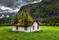 abandonedandawesome: Abandoned home in Rollag, Buskerud, Norway