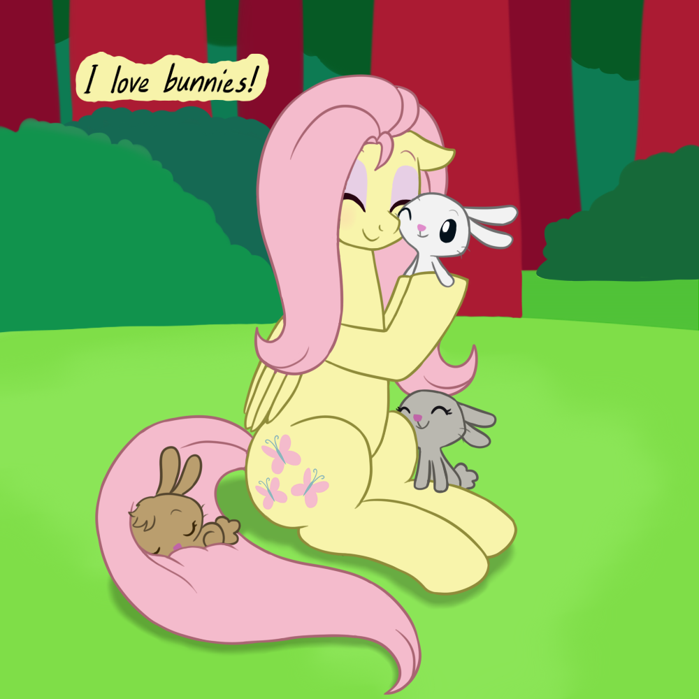 fluttershyanswers:  I love them all…  x3 D'aww~