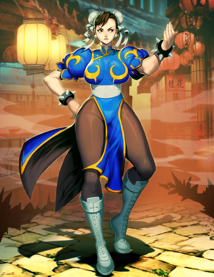 genzoman: &lt;3 Happy Birthday Chun-Li !! &lt;3 DA: http://fav.me/dbb6thfPixiv: