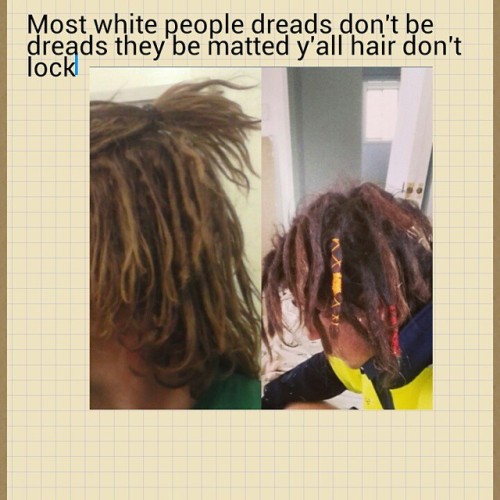 What is that shit? But who gone pop me?  #dreadhead #dreadlocks #dreadheadsbelike #dreadstop #dreadl