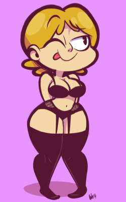 goopbloop:  autocartoons:  Shelby in underoos for RedBlooper/David B/Goopy Gear/the mustached nurse who draws good and is rlly nice (btw, David, I request that you don’t post your half of our trade publicly so people don’t laugh at my kink, kthnx)