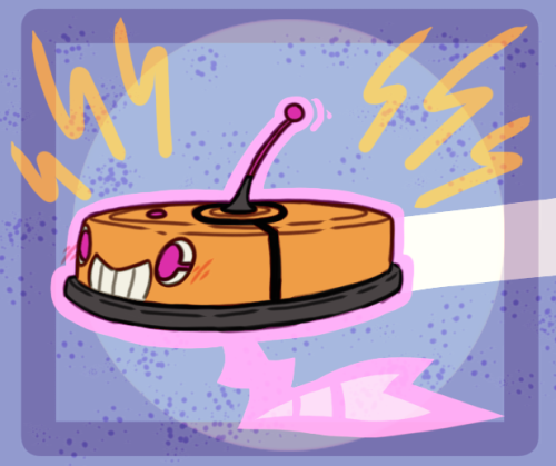 hollowsart:Beep beep! Here comes the Roto-Roomba!Electric/Fairy