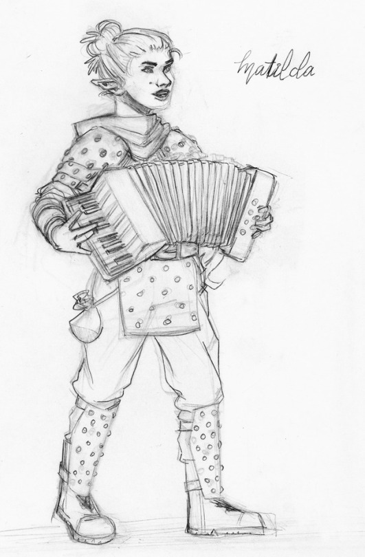 Bard From My Thursday Night Dnd Game (not Mine, I Play A Monk)