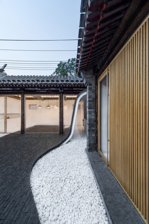 goodwoodwould: Good wood - Beijing based Arch Studio renovated a traditional courtyard house in the 