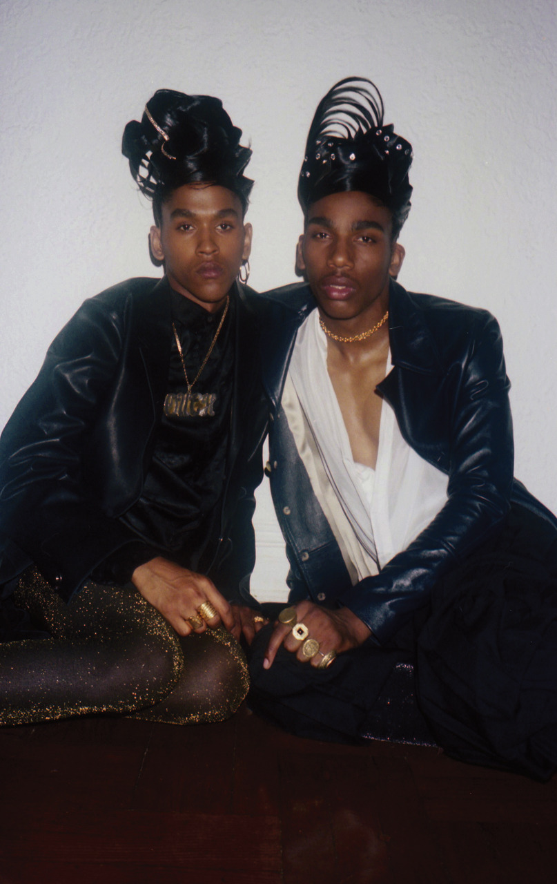 whitegirlsaintshit:  black-boys:  Chiki Uno &amp; Tyler Lewis by Eloise Parry