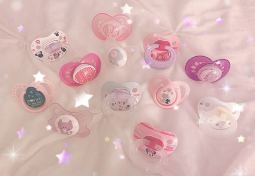 strawberryeuphie: updated baby paci collection