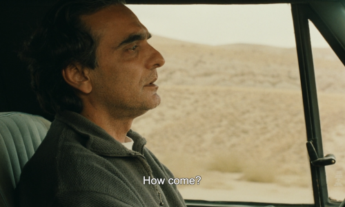 filmaticbby:Taste of Cherry (1997) dir. Abbas Kiarostami