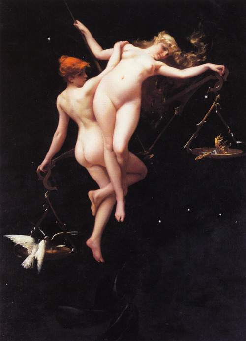 v-ersacrum:Astronomical paintings by Luis Ricardo Falero (1851-1896)