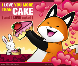 elrincondelpony:Valentines Fox 2015 by SilentReaper