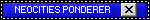 neocities ponderer