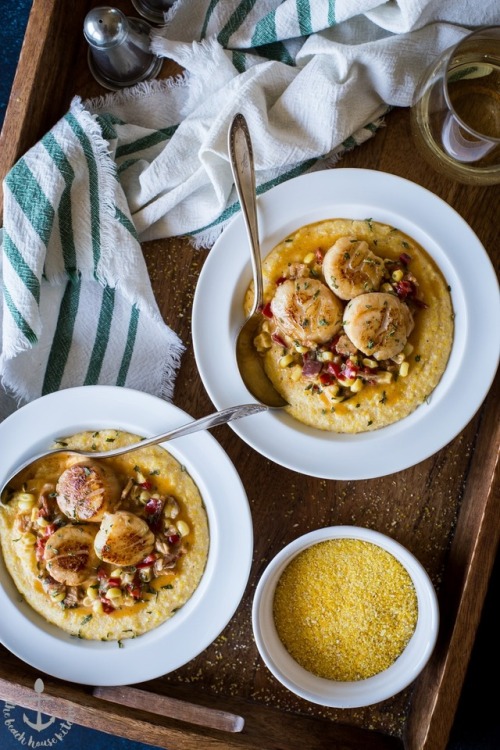 thevisualvamp - savorytoothgirl - Cajun Scallops and Cheesy...