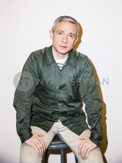  Martin Freeman in Pasadena, Calif., Jan. 9, 2020. Freeman co-created the new FX series “Breed