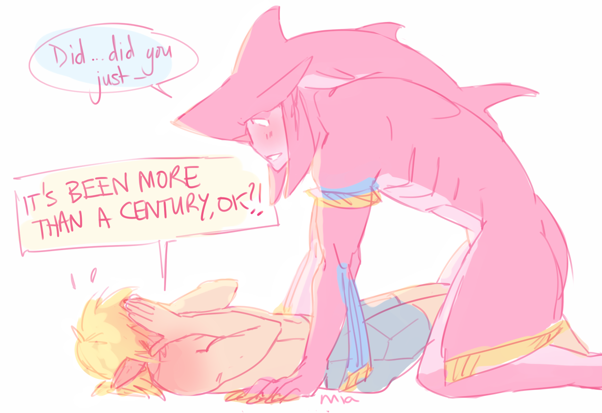 asailorsoldier:  -sidon quietly requests more stamella shrooms in link’s meals