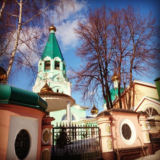 #Izhevsk #today #orthodox #church #temple #cathedral #Russia #architecture #sky #clouds
