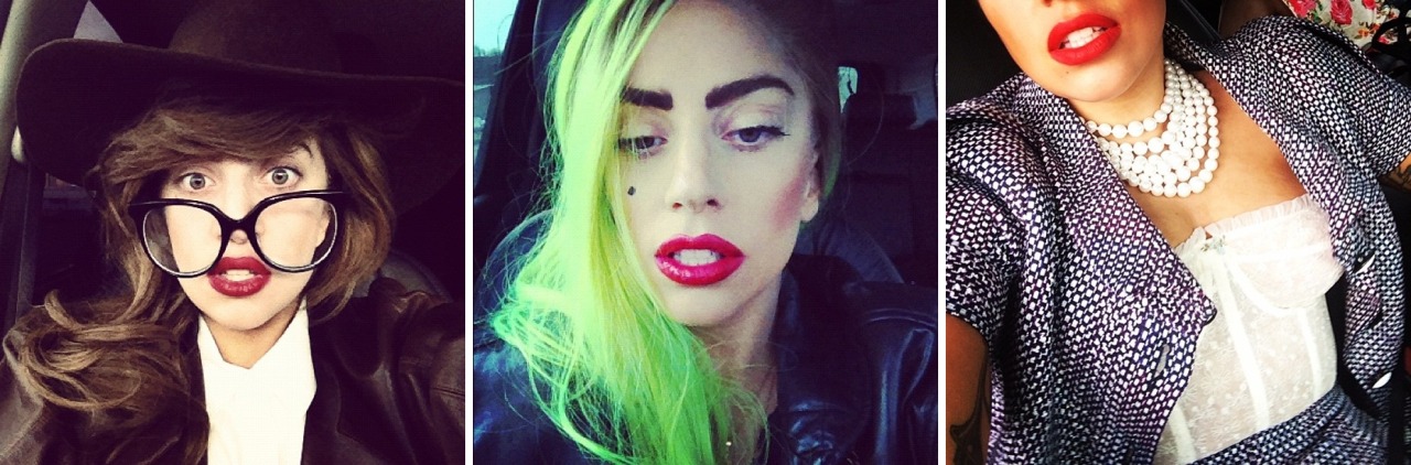 littlehookerofgaga:  Lady Gaga + Selfie Game Slayage 
