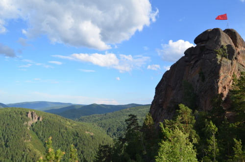 Views from the Takmak rock.