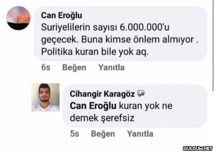 Can Eroğlu Suriyelilerin...