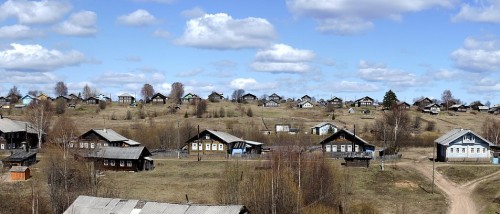 Andrichevo (Arkhangelsk Oblast, Russia).This village is counted as one of the “most beautiful villag