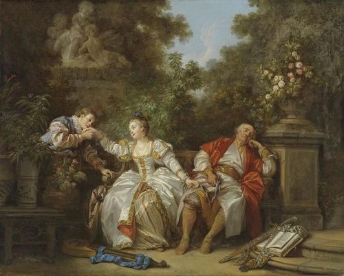 The Secret Lover, Jean-Baptiste Le Prince, 1774