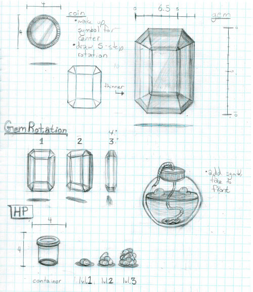 Here&rsquo;s a sneak peek at some random sketches for my upcoming game project. I still don&