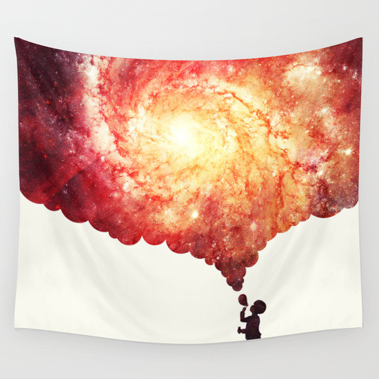 bestof-society6:  POPULAR WALL TAPESTRIES BY VARIOUS ARTISTS  The Great Wave off