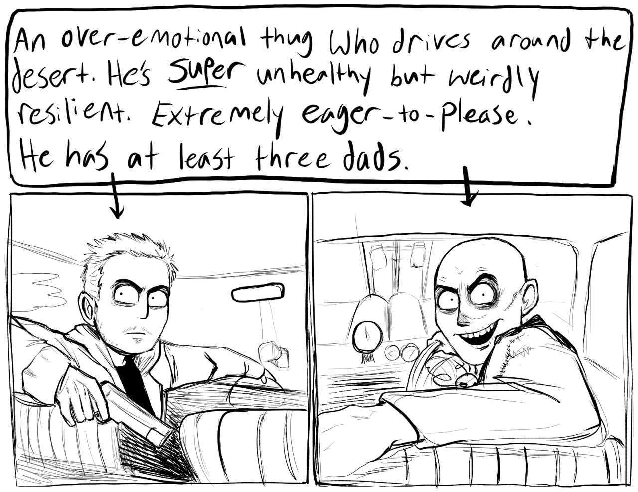 brainbubblegum:  Good-natured garbage children are my favorite kind of character.