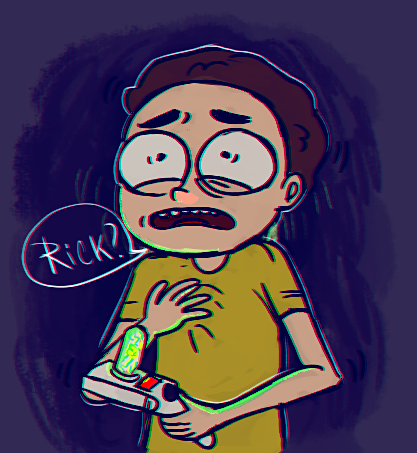 radianq:i’m pretty sure that Bill couldn’t control Rick’s body for much time because yeah, alcohol a