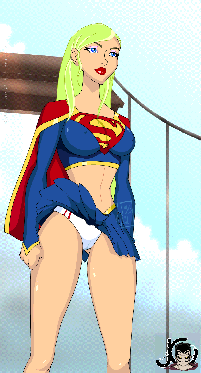artjimx-jimix:  Super GIrl Upskirt