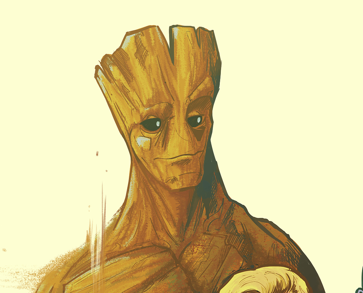 pixalry:  Guardians of the Galaxy - Created by Jos Gonzalez
